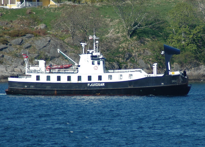 Photograph of the vessel  Fjordgar pictured near Bergen on 12th May 2005