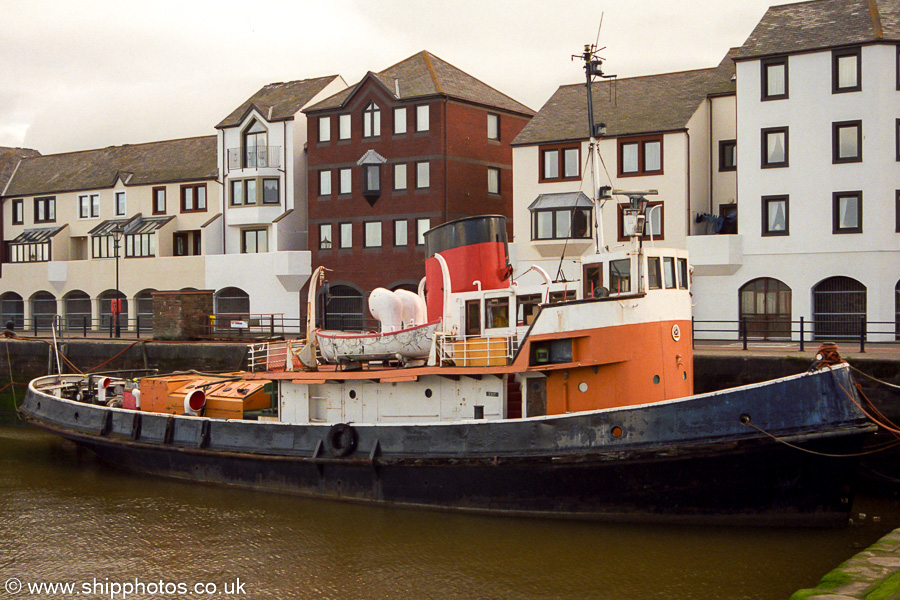 Photograph of the vessel  Flying Buzzard pictured at Maryport on 23rd October 2002