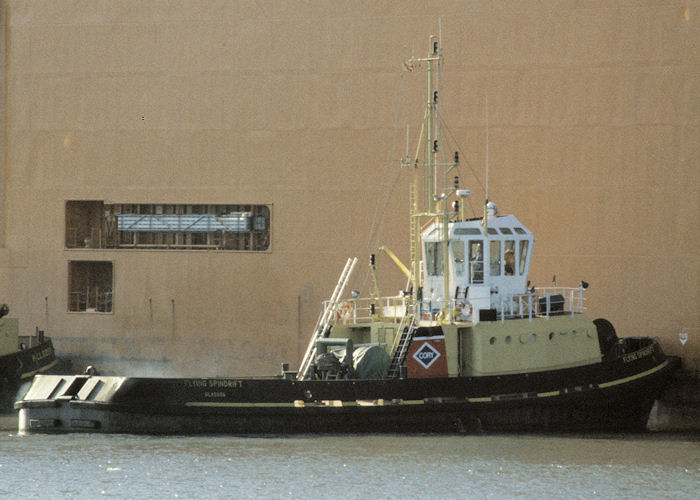 Photograph of the vessel  Flying Spindrift pictured at South Shields on 5th October 1997