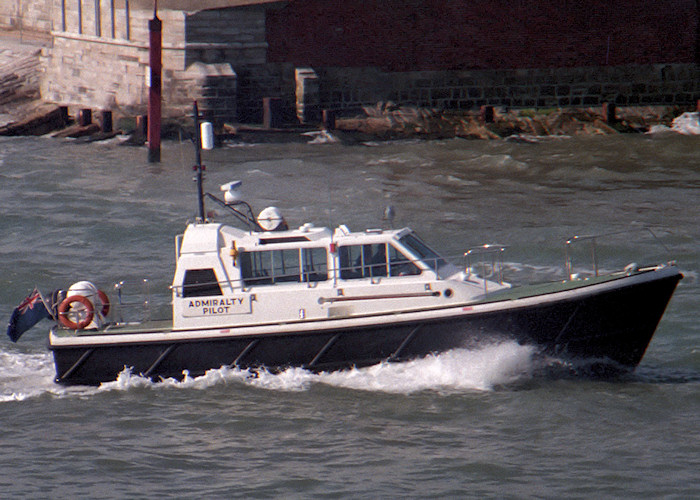 Photograph of the vessel pv FML 8303 pictured entering Portsmouth Harbour on 1st April 1988