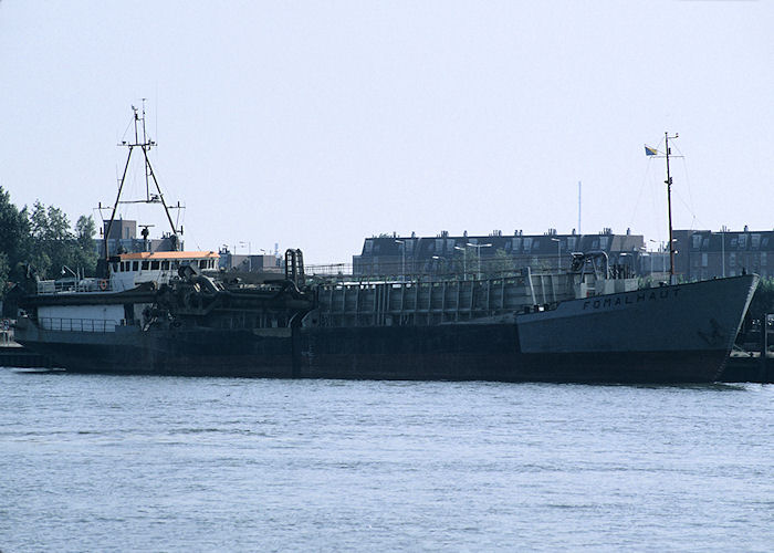 Photograph of the vessel  Fomalhaut pictured on the Nieuwe Waterweg at Rozenburg on 27th September 1992