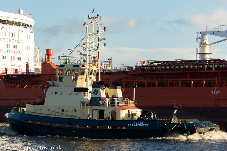 Photograph of the vessel  Forth pictured at North Shields on 13th November 2015