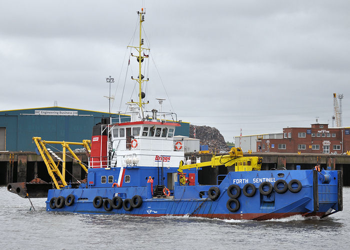 Photograph of the vessel  Forth Sentinel pictured at North Shields on 5th June 2011