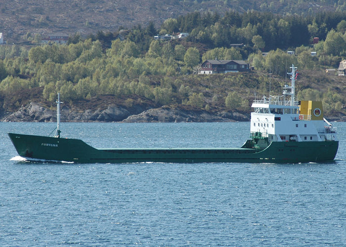 Photograph of the vessel  Fortuna pictured near Bergen on 12th May 2005