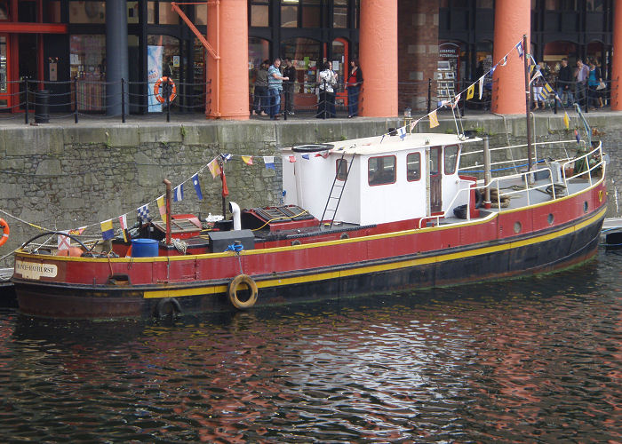 Photograph of the vessel  France-Hayhurst pictured in Albert Dock, Liverpool on 27th June 2009