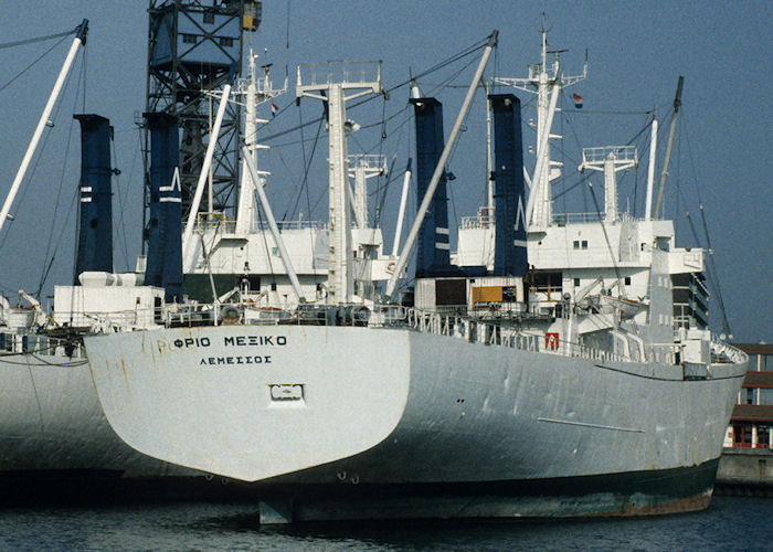 Photograph of the vessel  Frio Mexico pictured in Wiltonhaven, Rotterdam on 27th September 1992