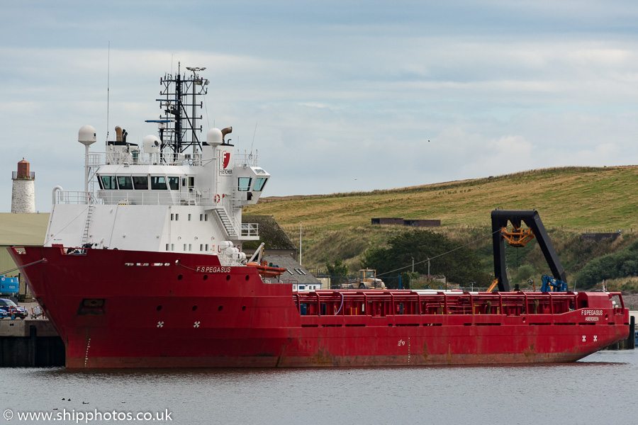 Photograph of the vessel  FS Pegasus pictured at Montrose on 18th September 2015