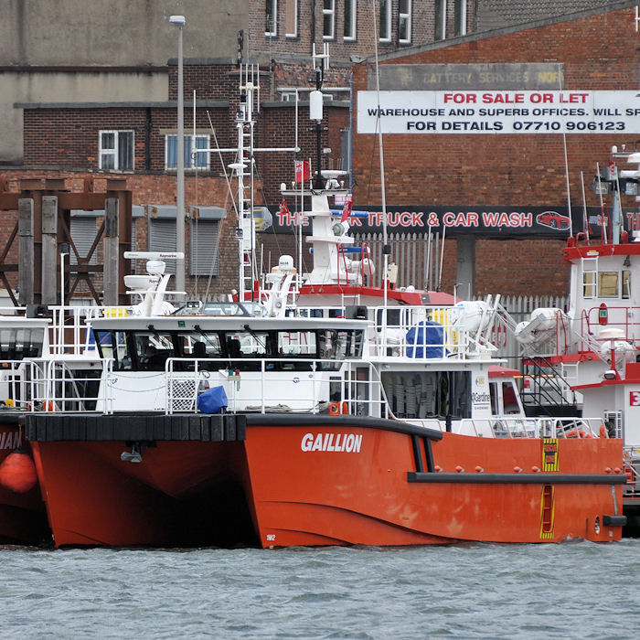Photograph of the vessel  Gaillion pictured in Liverpool Docks on 22nd June 2013