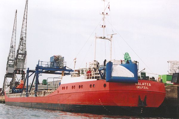 Photograph of the vessel  Galatea pictured in Southampton on 29th August 2001