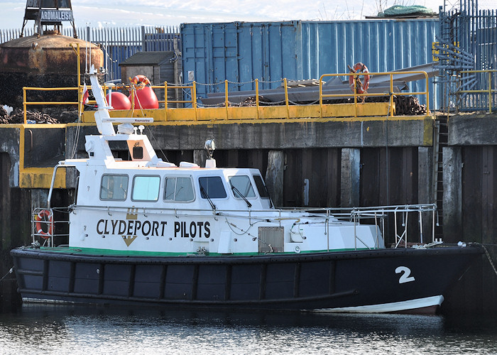 Photograph of the vessel pv Gantock pictured at Greenock on 30th March 2013