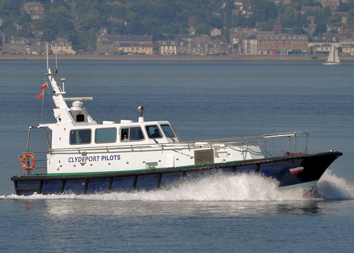 Photograph of the vessel pv Gantock pictured passing Greenock on 20th July 2013