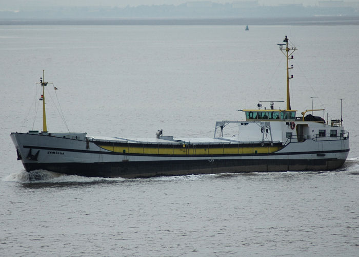 Photograph of the vessel  Geminus pictured on the River Mersey on 15th June 2006
