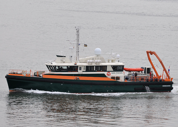 Photograph of the vessel rv Geo Focus pictured at Europoort on 26th June 2012