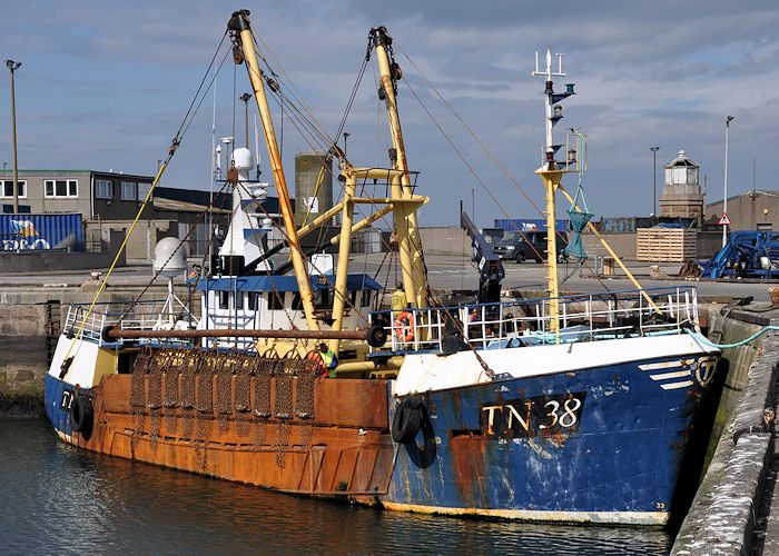 Photograph of the vessel fv Georg 'Lou-N pictured at Peterhead on 6th May 2013
