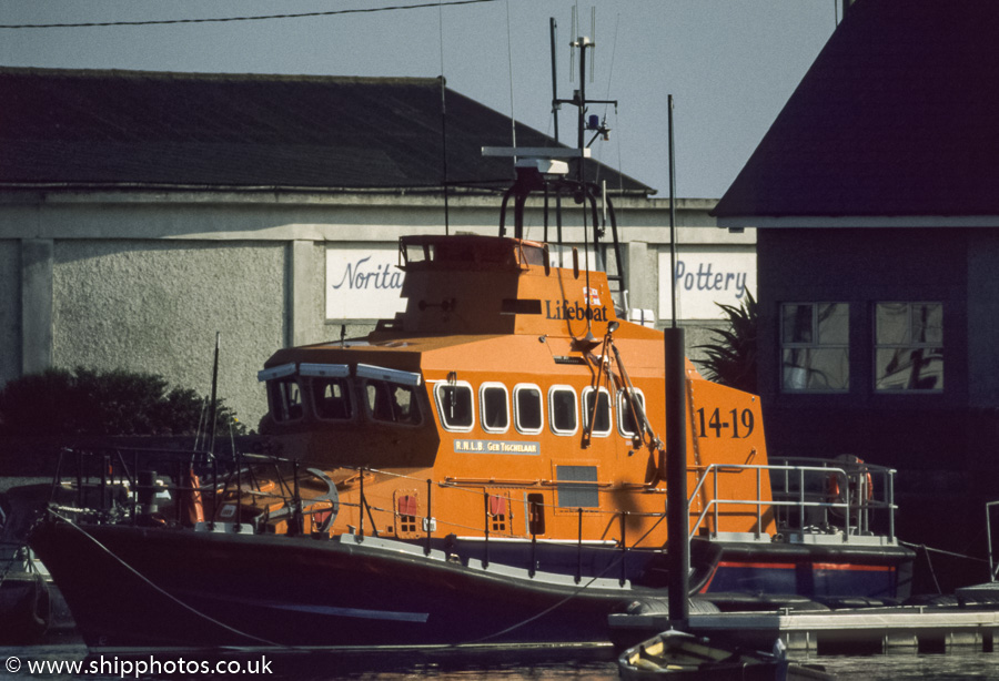 Photograph of the vessel RNLB Ger Tigchelaar pictured at Arklow on 29th August 1998