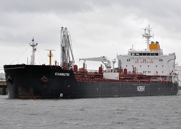 Photograph of the vessel  Giannutri pictured in Botlek, Rotterdam on 24th June 2012