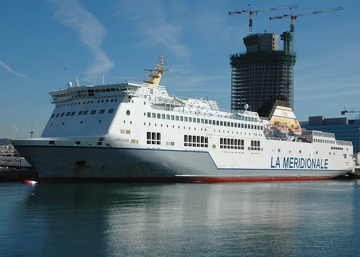 Photograph of the vessel  Girolata pictured at Marseille on 10th August 2008
