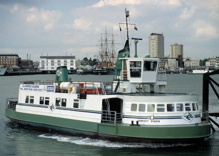 Photograph of the vessel  Gosport Queen pictured at Gosport on 23rd June 1997