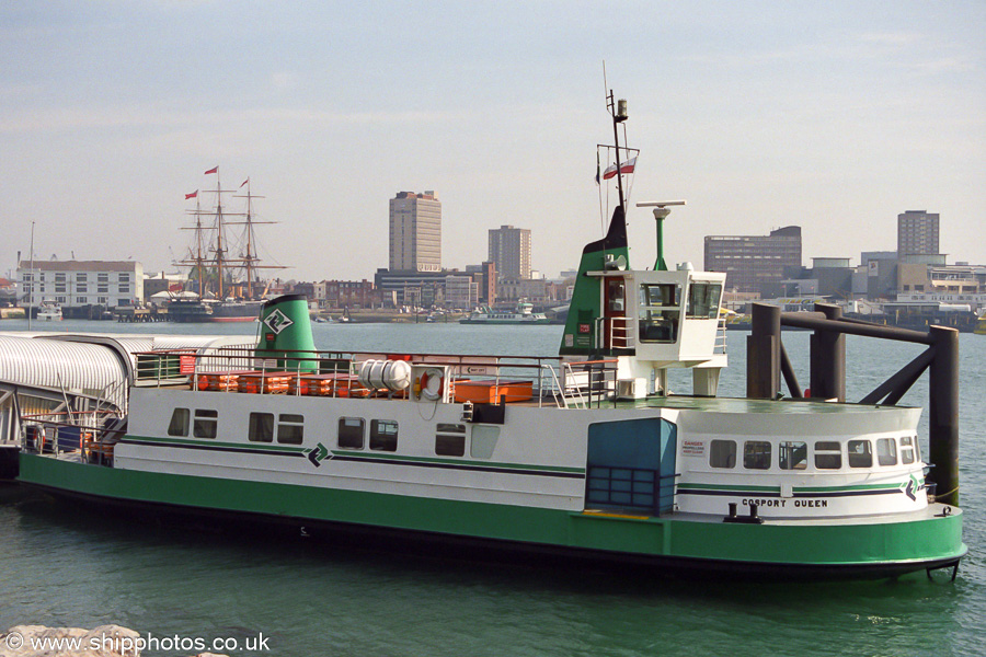 Photograph of the vessel  Gosport Queen pictured at Gosport on 21st April 2002