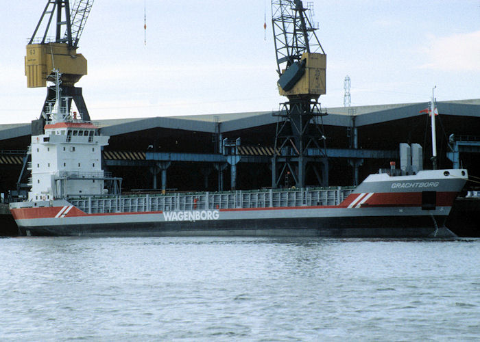 Photograph of the vessel  Grachtborg pictured at Teesport on 4th October 1997