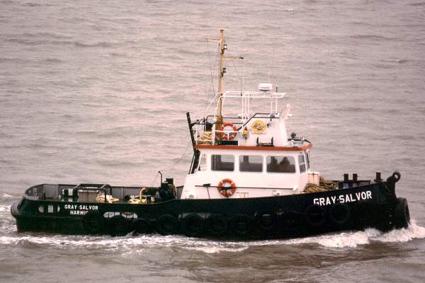 Photograph of the vessel  Gray-Salvor pictured at Harwich on 21st March 2001
