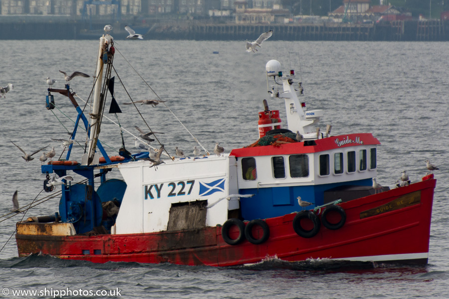 Photograph of the vessel fv Guide Me pictured off Dunoon on 19th October 2015