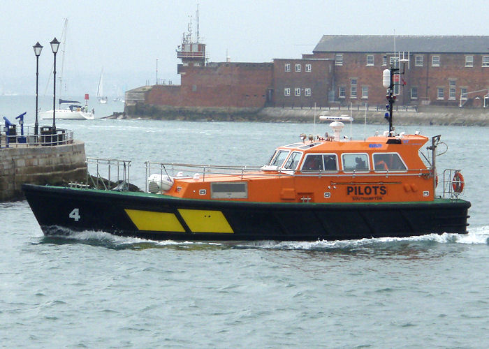 Photograph of the vessel pv Hampshire pictured in Portsmouth Harbour on 8th September 2007