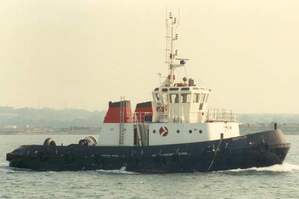 Photograph of the vessel  Hamtun pictured at Southampton on 10th June 1989