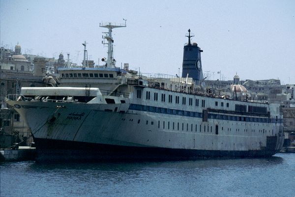 Photograph of the vessel  Hanaa pictured in Valletta on 1st July 1999
