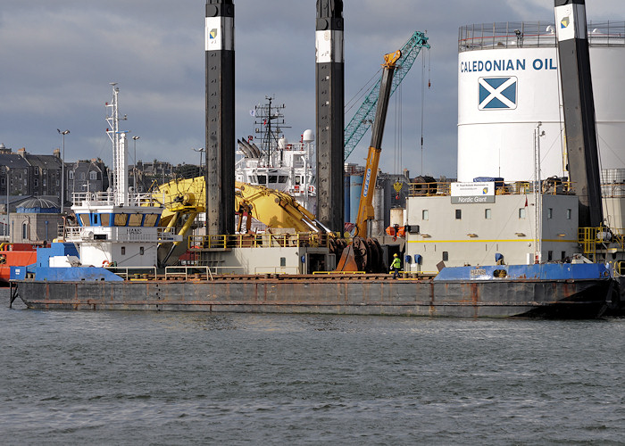 Photograph of the vessel  Hans pictured at Aberdeen on 14th September 2012