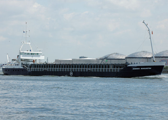 Photograph of the vessel  Hendrika Margaretha pictured passing Vlaardingen on 21st June 2010