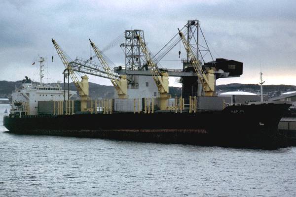 Photograph of the vessel  Heron pictured in Haugesund on 26th October 1998