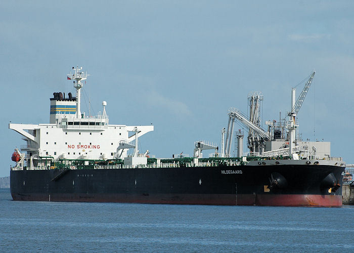Photograph of the vessel  Hildegaard pictured at Hound Point on 26th September 2010