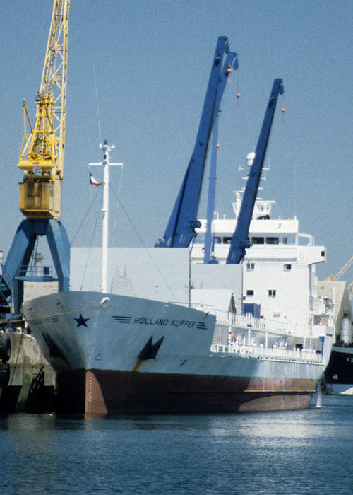 Photograph of the vessel  Holland Klipper pictured at Brest on 11th July 1990