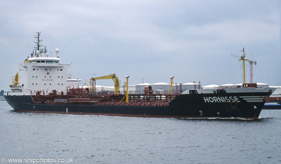 Photograph of the vessel  Hornisse pictured in Amerikahaven, Amsterdam on 16th June 2002