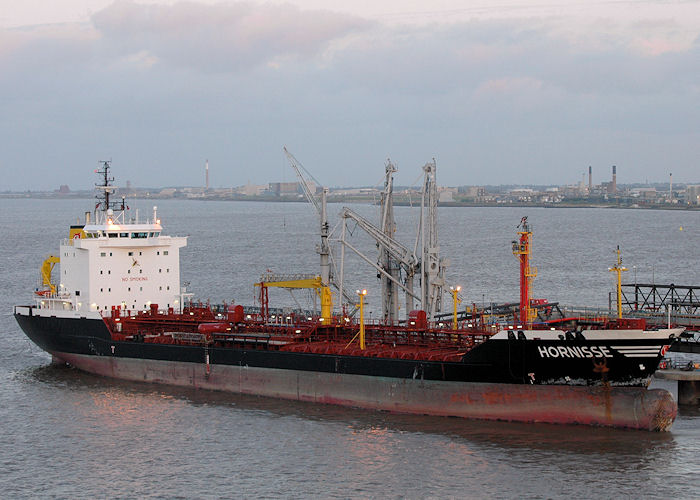 Photograph of the vessel  Hornisse pictured at Immingham Oil Terminal on 18th June 2010
