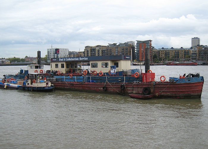 Photograph of the vessel  Humber Fueller pictured in London on 21st October 2009