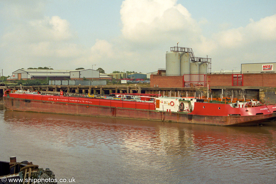Photograph of the vessel  Humber Pride pictured on the River Hull on 10th August 2002