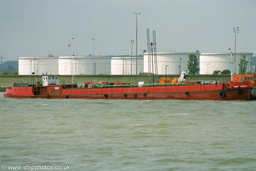 Photograph of the vessel  Humber Progress pictured at Coryton on 16th August 2003