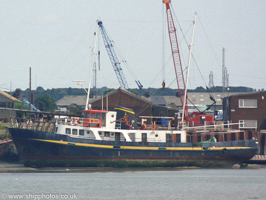 Photograph of the vessel  Humphrey Morris pictured laid up at Queenborough on 16th August 2003