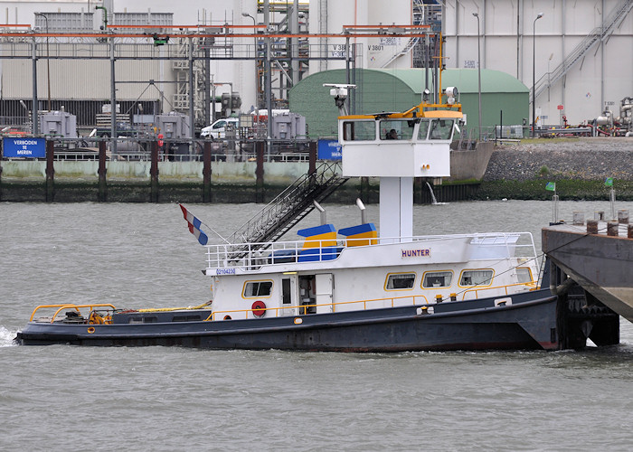 Photograph of the vessel  Hunter pictured passing Vlaardingen on 25th June 2012