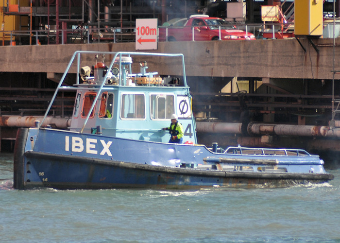Photograph of the vessel  Ibex pictured at Fawley on 6th August 2011