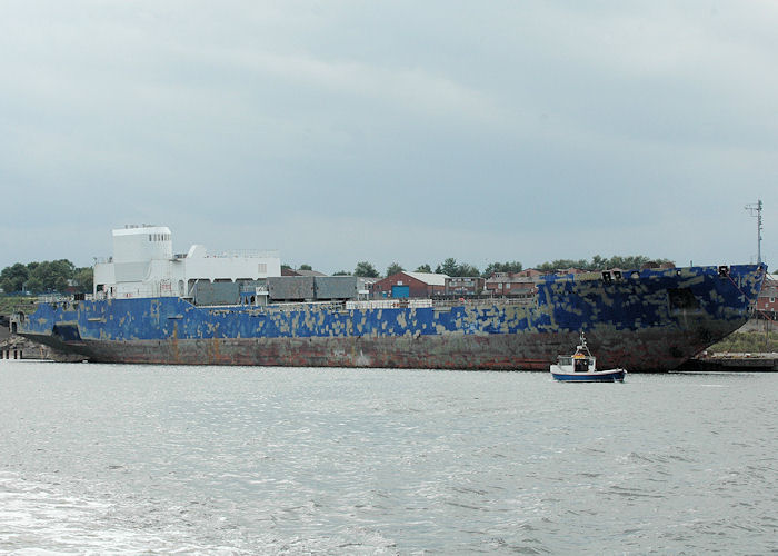 Photograph of the vessel  Ice Maiden I pictured laid up at Wallsend on 8th August 2010