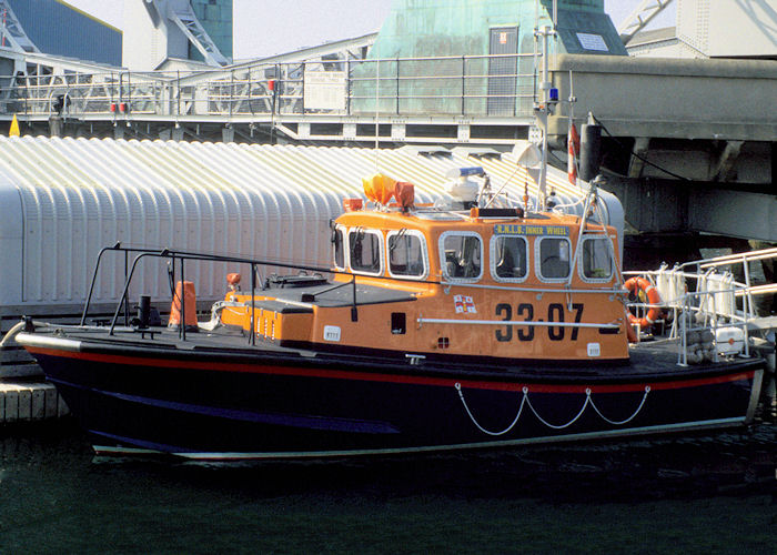 Photograph of the vessel RNLB Inner Wheel pictured at Poole on 26th September 1997