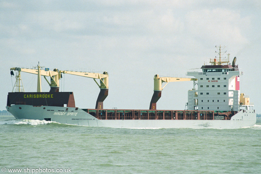 Photograph of the vessel  Innogy Sprite pictured on the River Thames on 16th August 2003