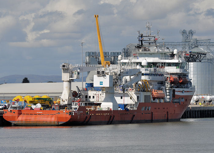 Photograph of the vessel  Iremis Atlantis pictured at Montrose on 16th May 2013