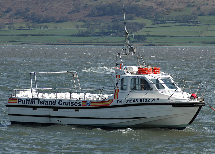 Photograph of the vessel  Island Princess pictured at Beaumaris on 24th April 2008