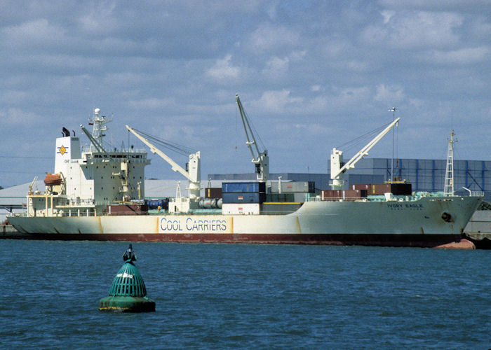 Photograph of the vessel  Ivory Eagle pictured at Southampton on 13th July 1997