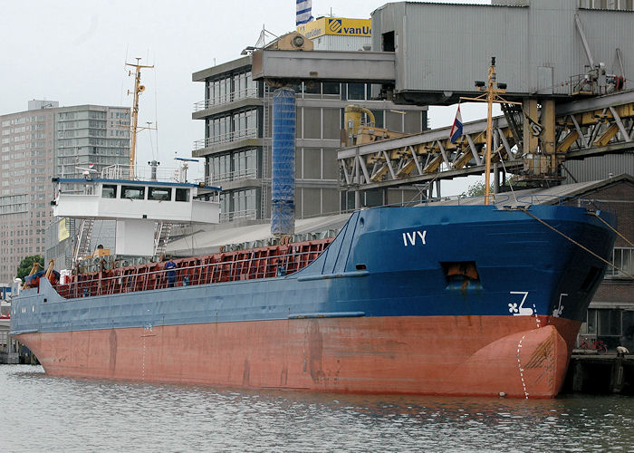Photograph of the vessel  Ivy pictured in Maashaven, Rotterdam on 20th June 2010