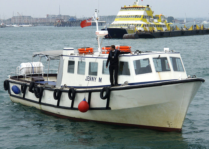 Photograph of the vessel  Jenny M pictured in Portsmouth Harbour on 8th September 2007